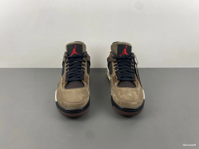 Cheap TBkick Jordan Brown Travis 4 Retro Scott AJ4-882335 Air x TS 0715